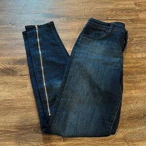 J Brand Women’s Skinny Zippered Jeans - Size 27